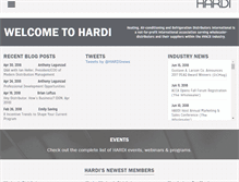 Tablet Screenshot of hardinet.org